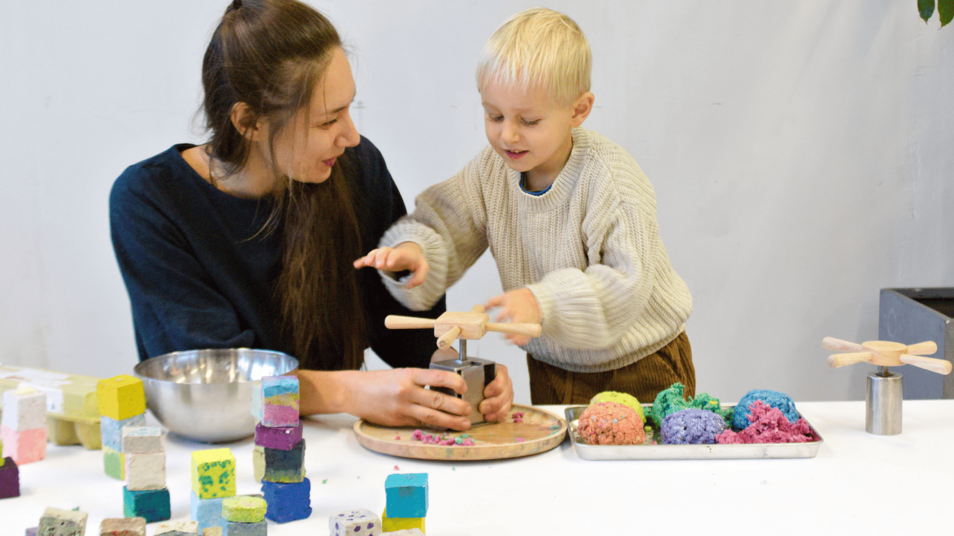 Cubcho Workshop: Press Your Paper Blocks!