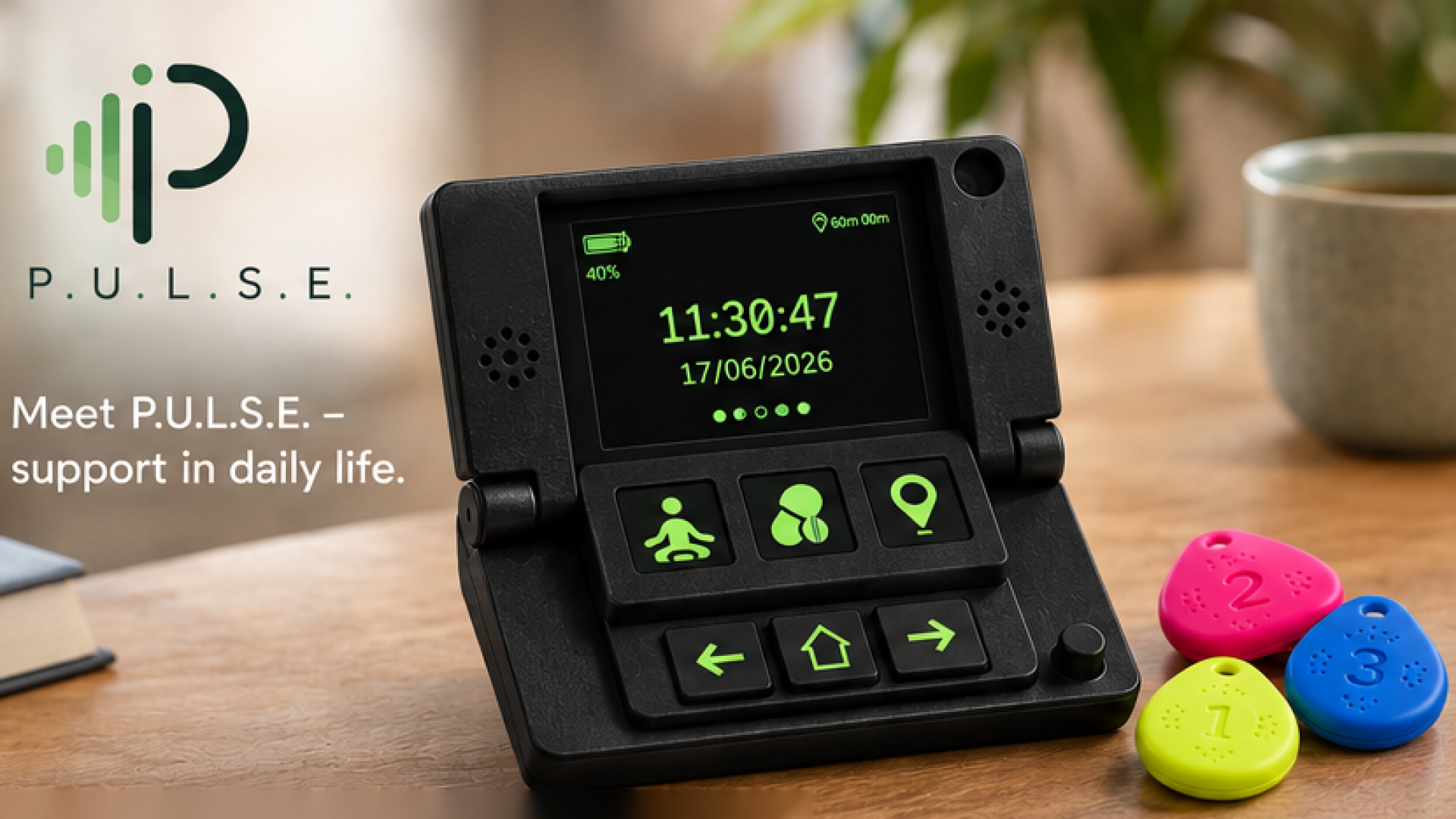 Meet P.U.L.S.E. – support in daily life.