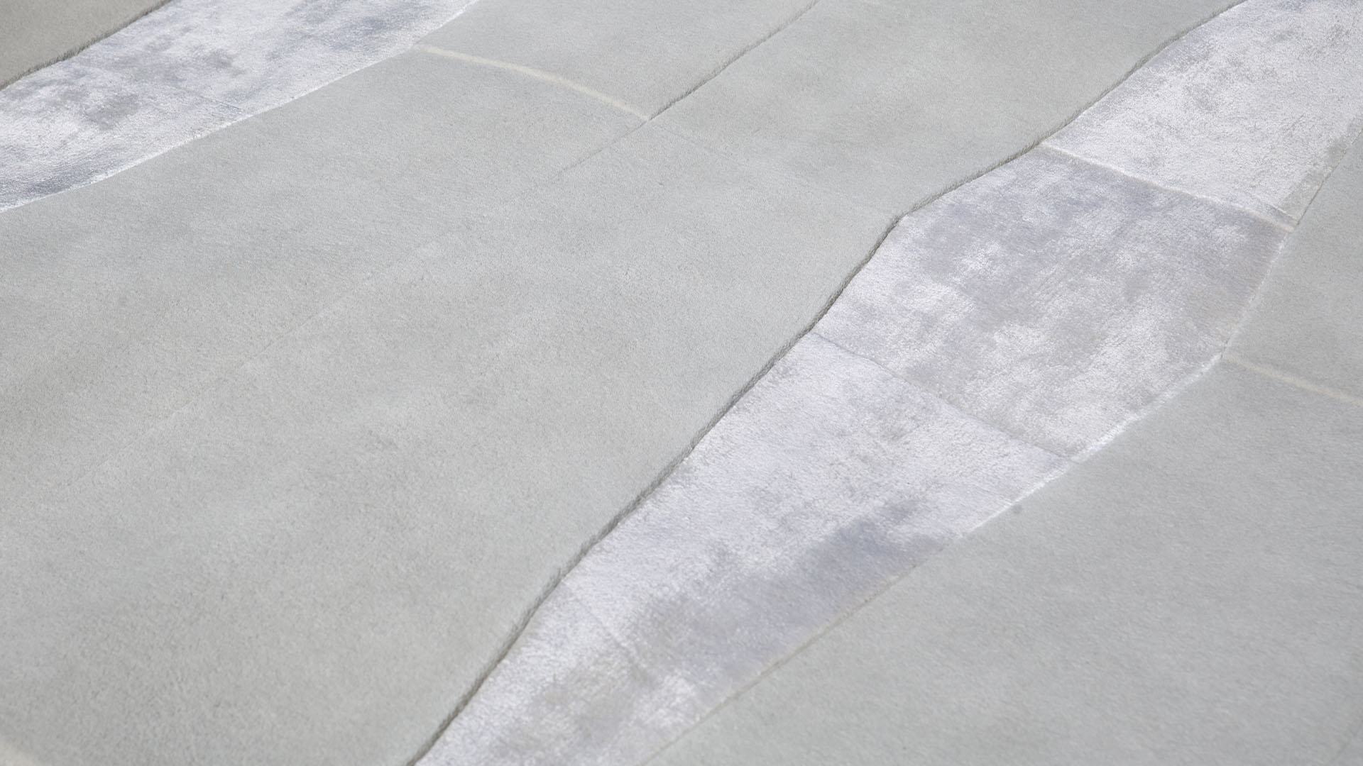 Aya White | Wool and Tencel Detail