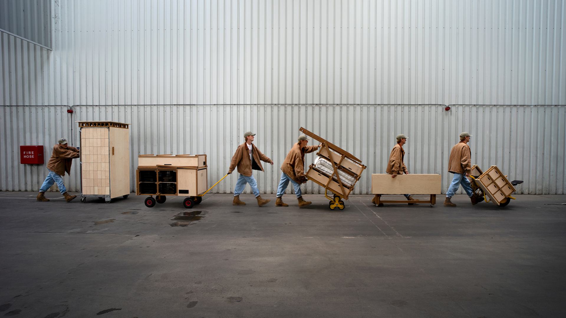 An Urban Nomad: moving between vacant buildings