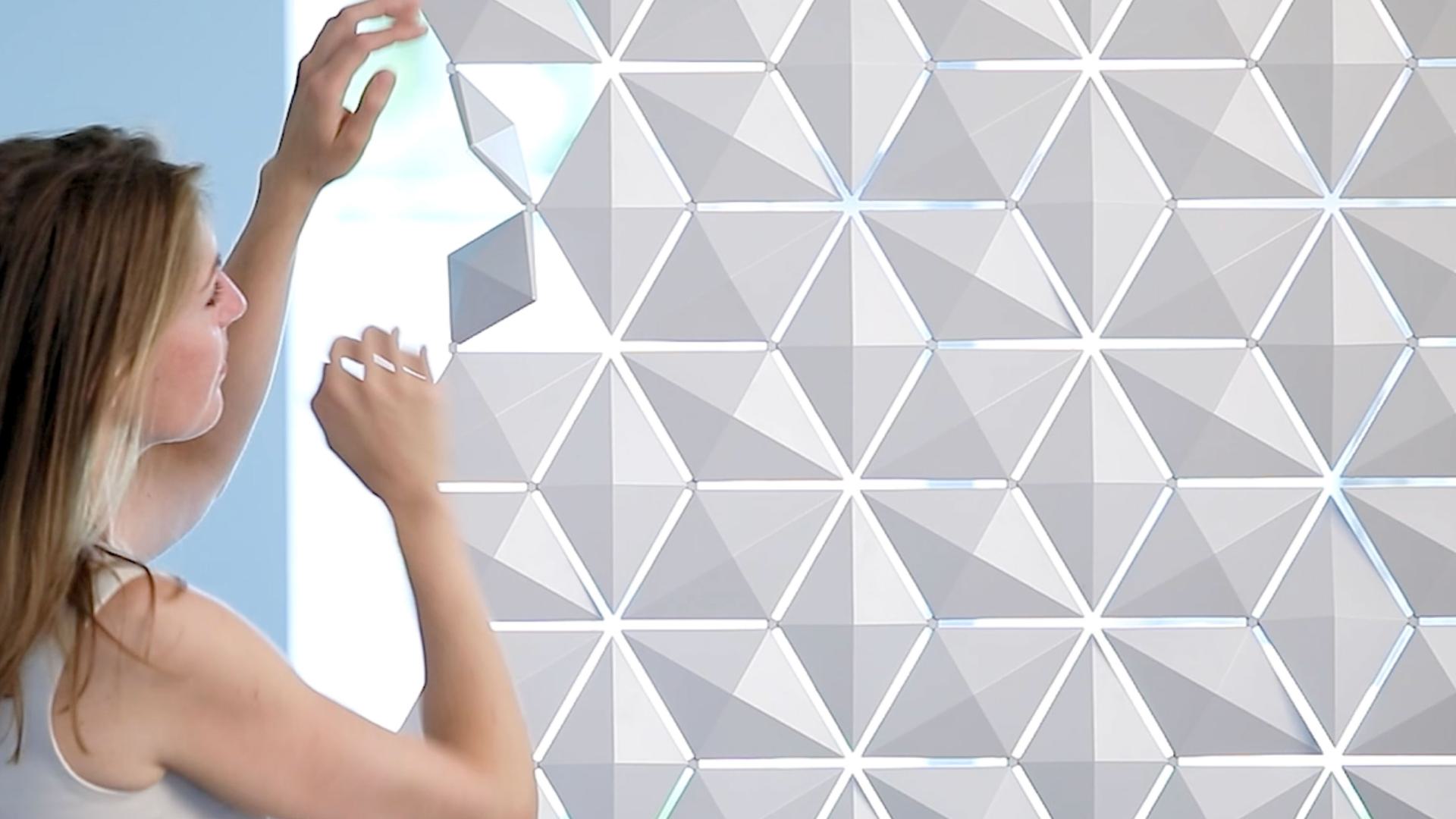 Facet — Rotate the elements, change the space