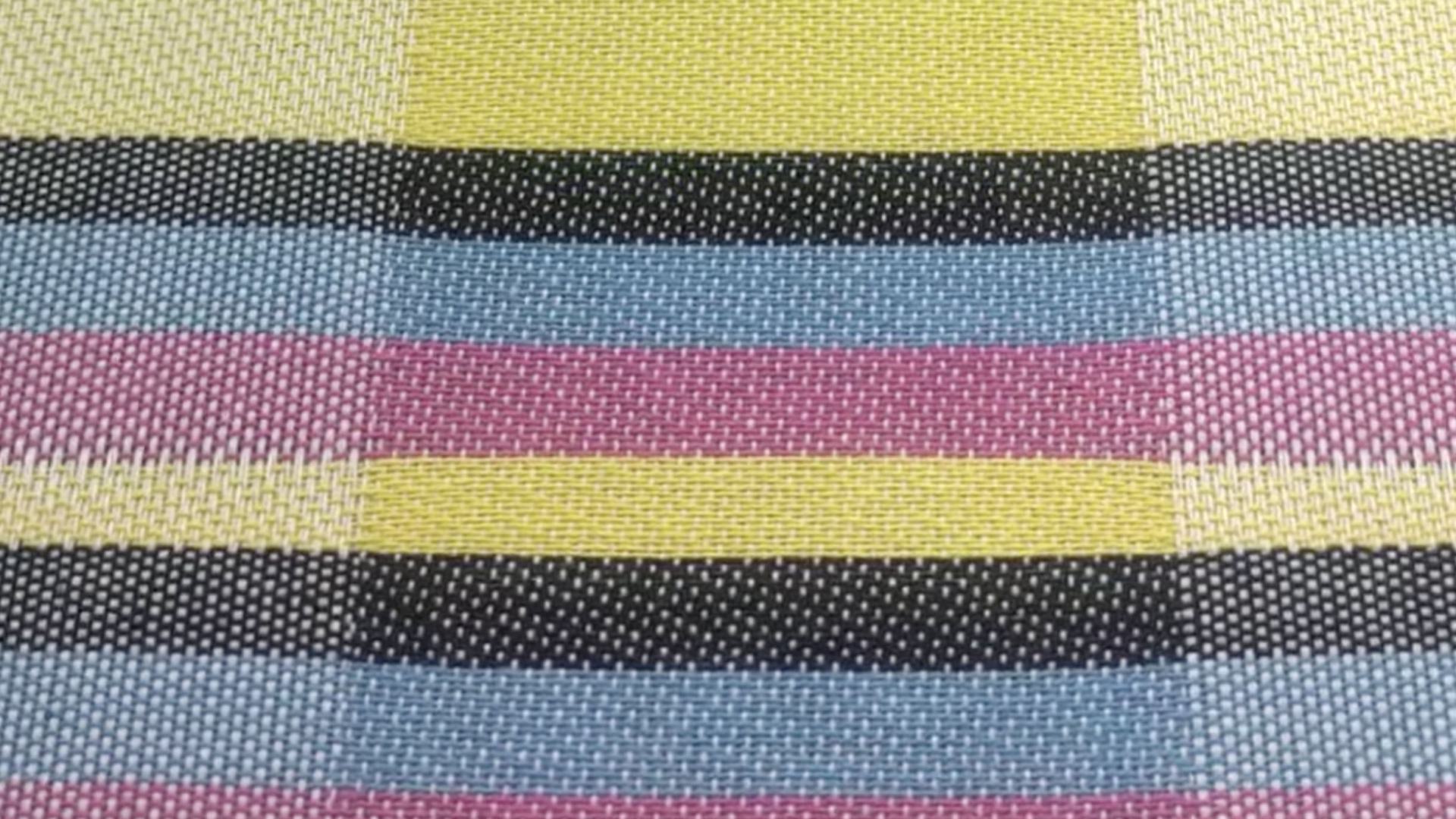 Theedoek van der Pol - detail binding