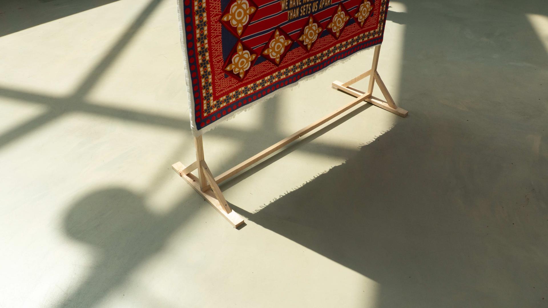 Detail onderkant kleed