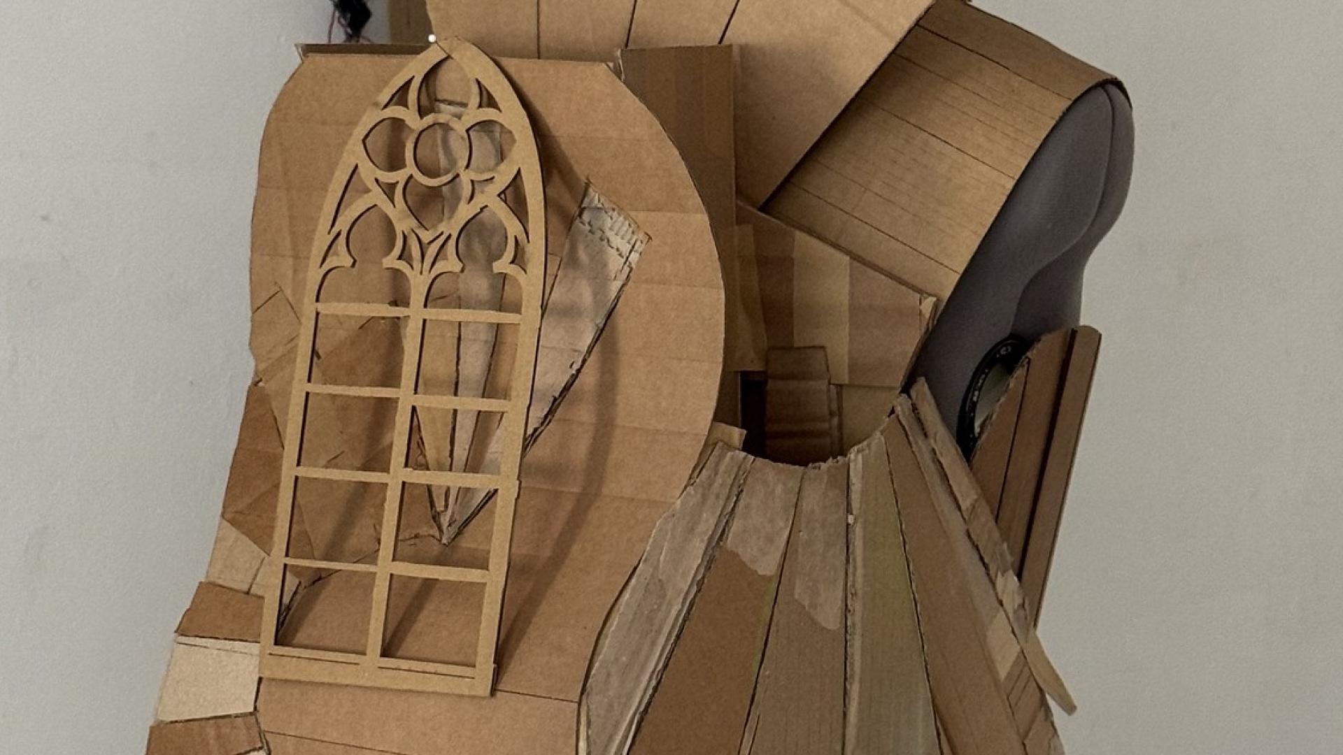 Cardboard Garment Workshop result