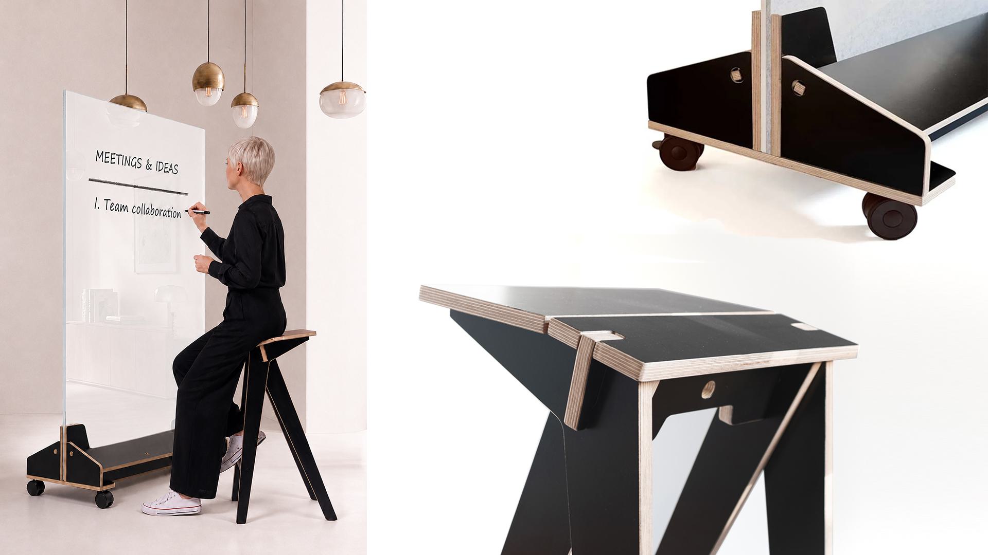 Eco-flat-pack-furniture for active interactions