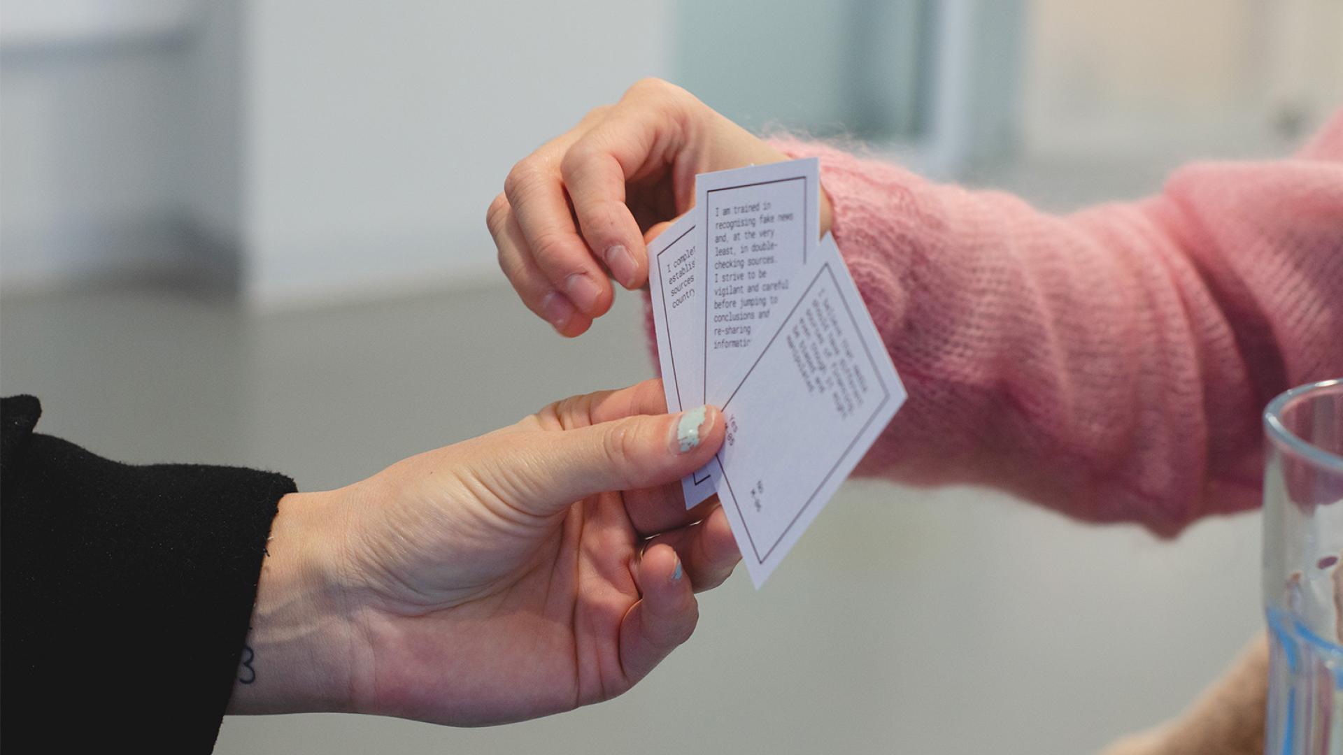 &quot;Our Future Is Somewhere Here&quot; Game Cards