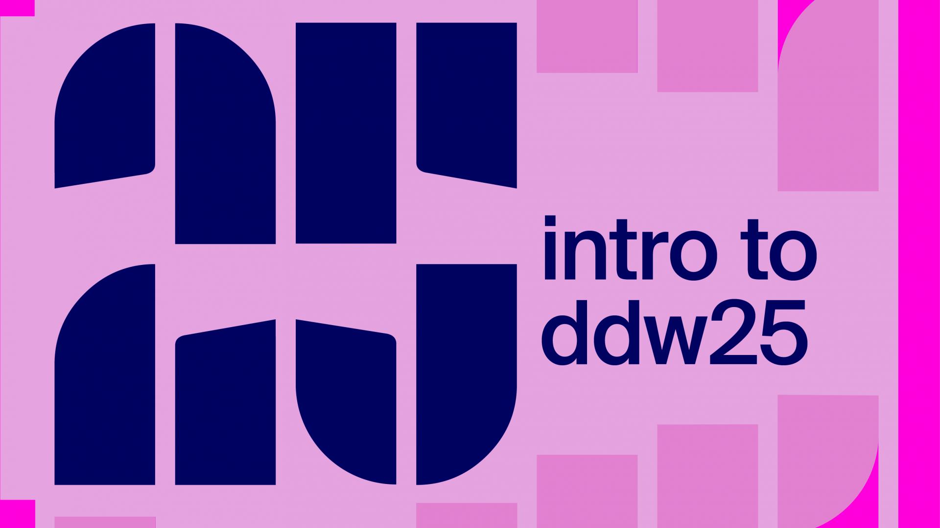 Introductie tot Dutch Design Week