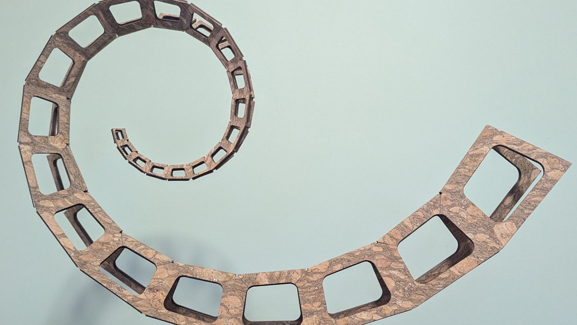 Kinetic sculpture arm