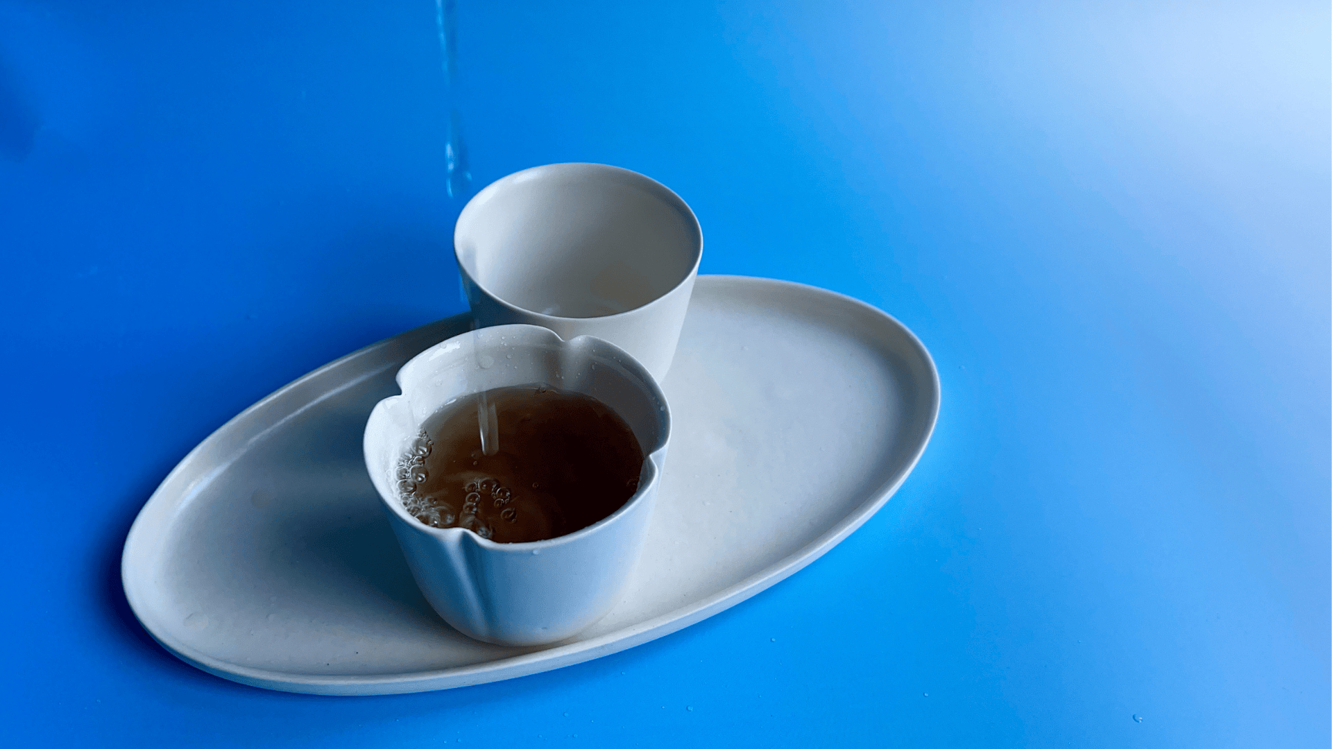 Sharing a tea