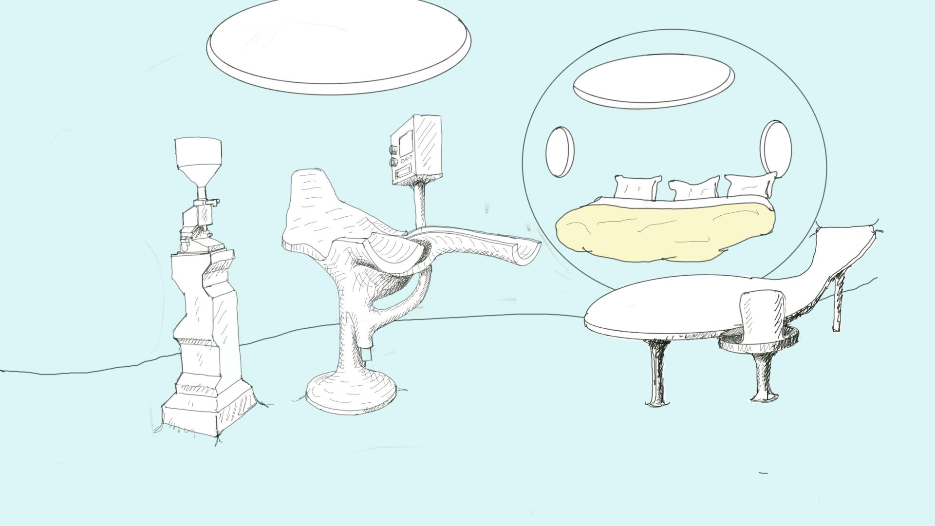 Artist impression of the interior of CCC