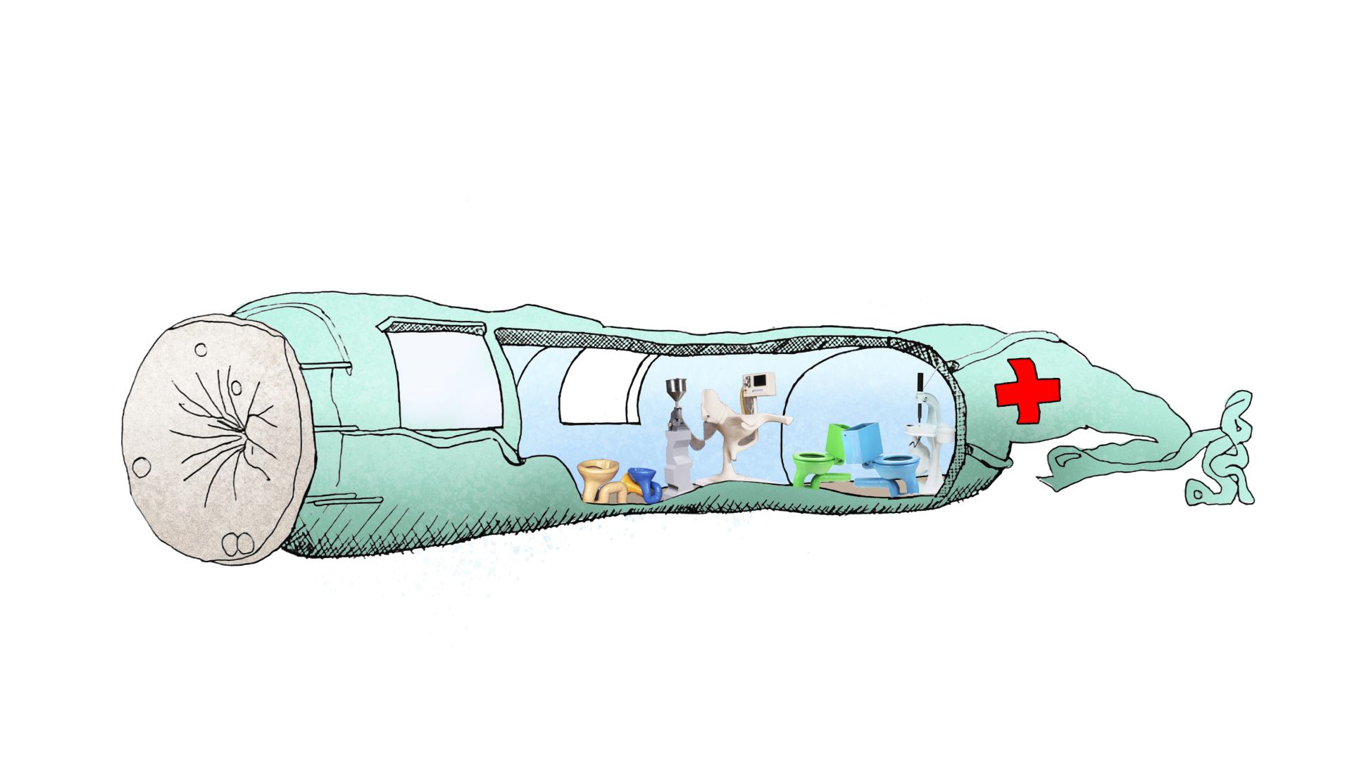 Artist impression of Colonic Cleansing Clinic
