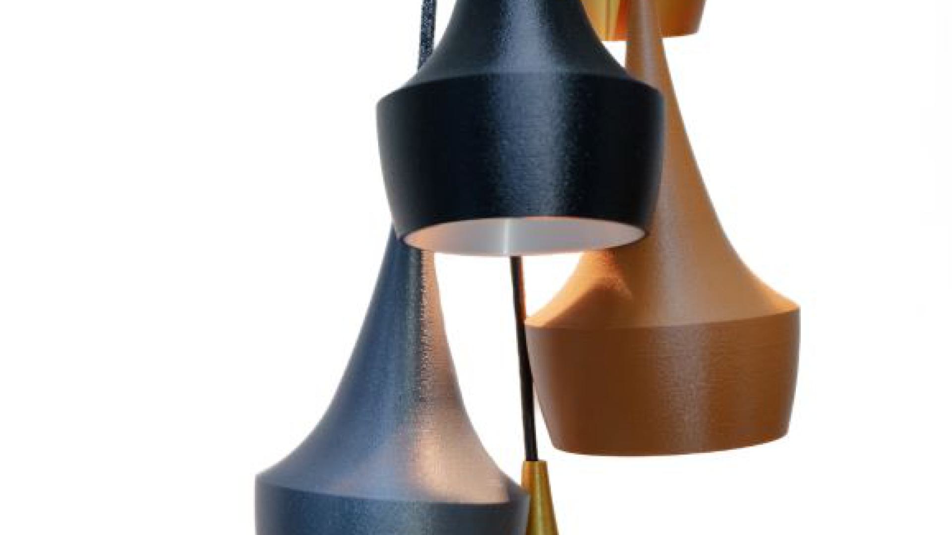 Cone pendant light