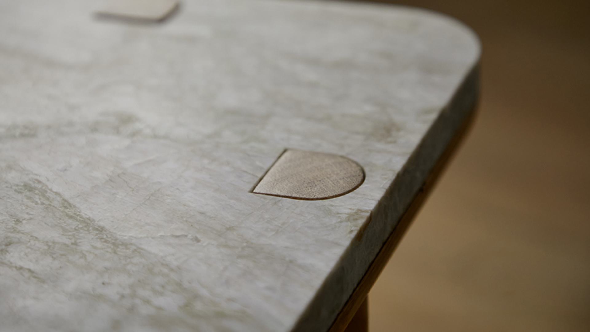 Connection Side Table detail by Ariane van Dievoet