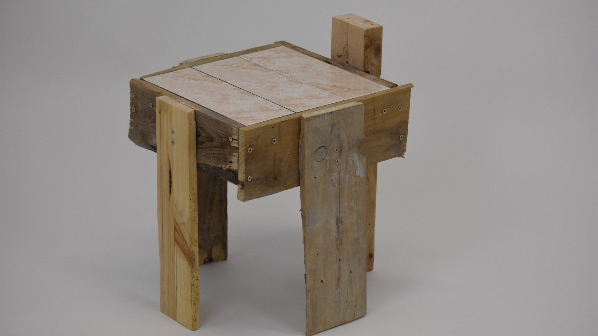 Constructed Commons Stool