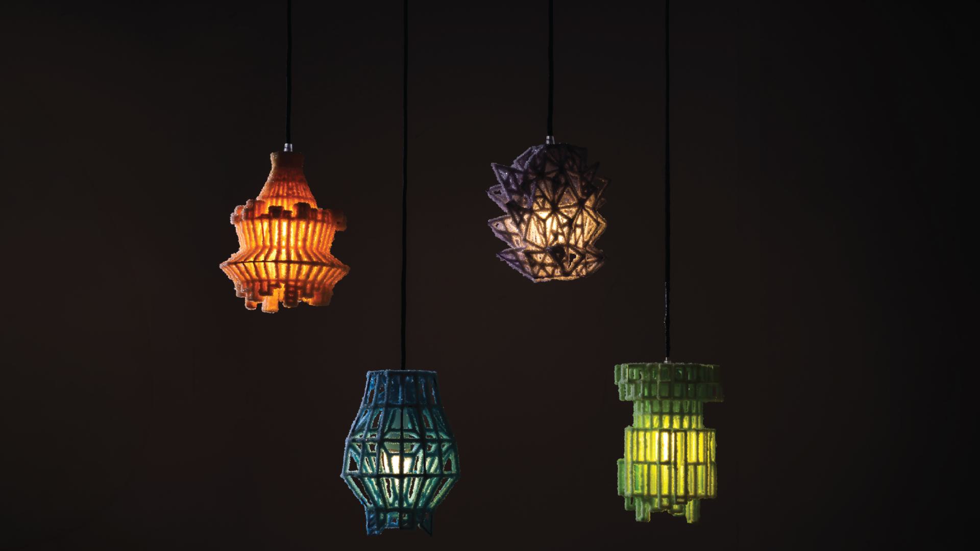 Yudeung- Crystallized Grief Lamps