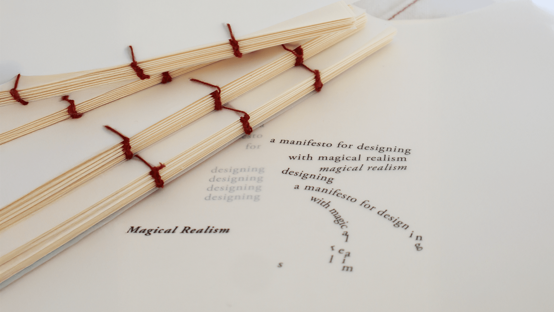 A Manifesto for designing with Magical Realism