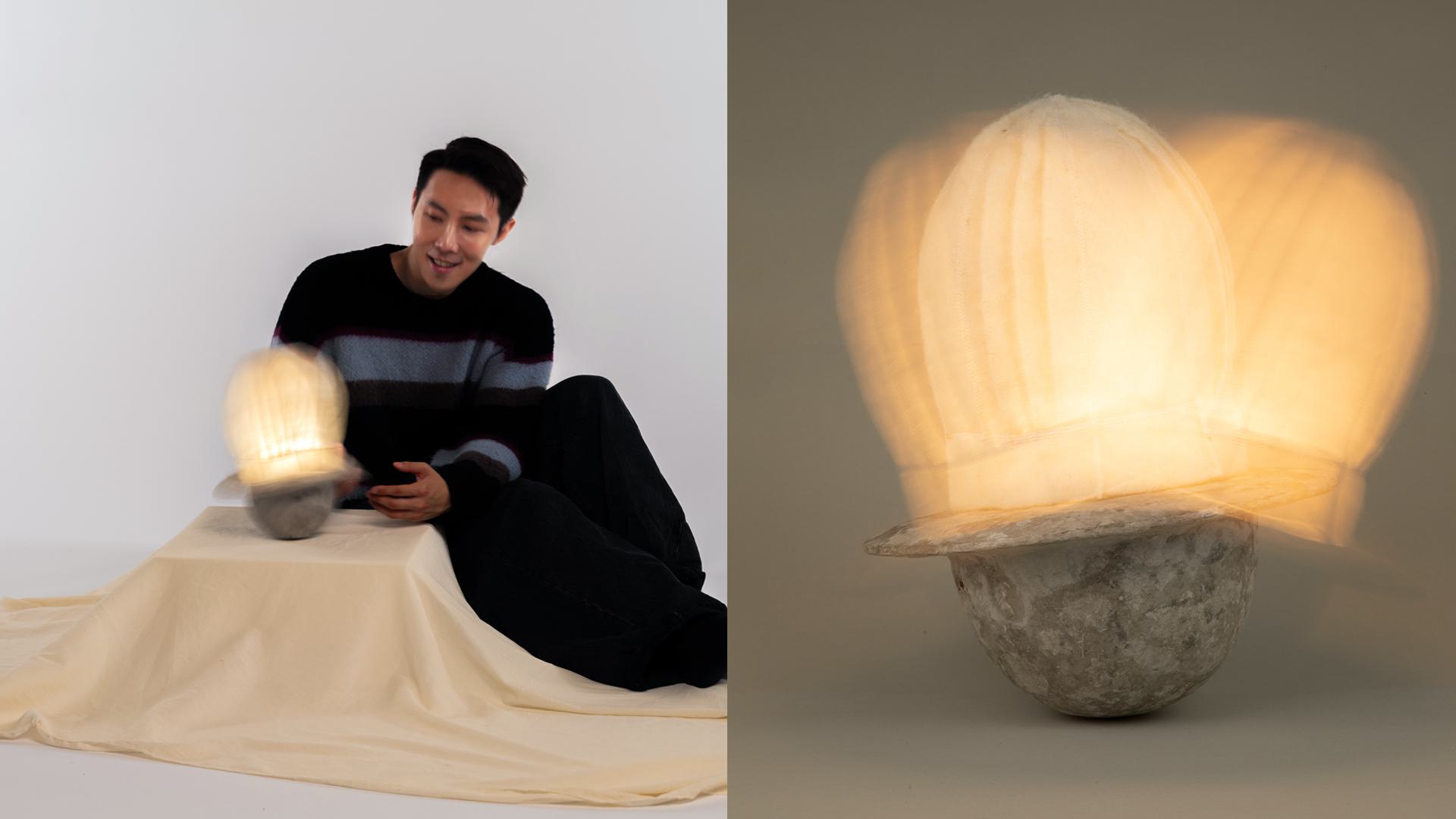 Lulu Lamp swaying, motion blur detail
