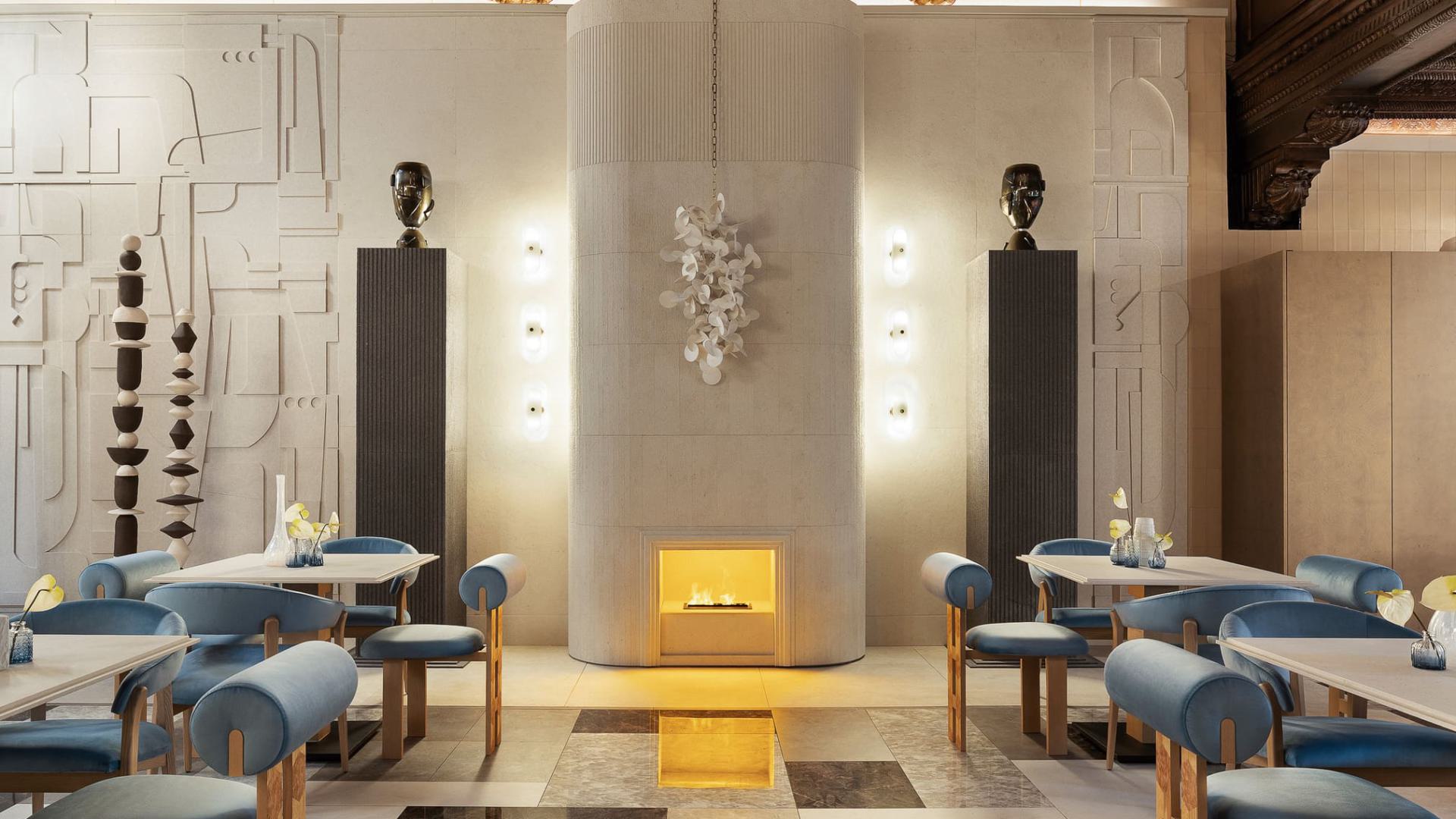 Casa Decor 2026 Madrid: 2 totems in restaurant