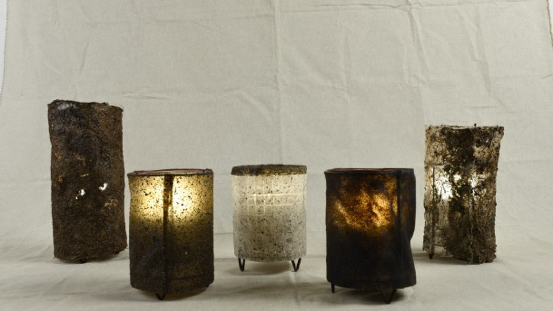 Illuminated Overgrowth - duckweed lamps