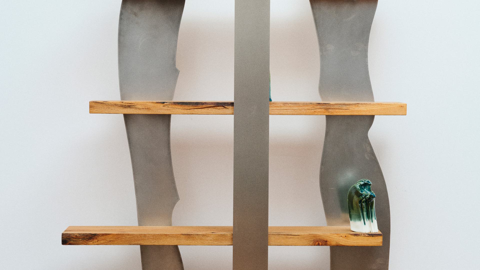 ‘Shelf’ (2025), h140 / 90 x 20cm