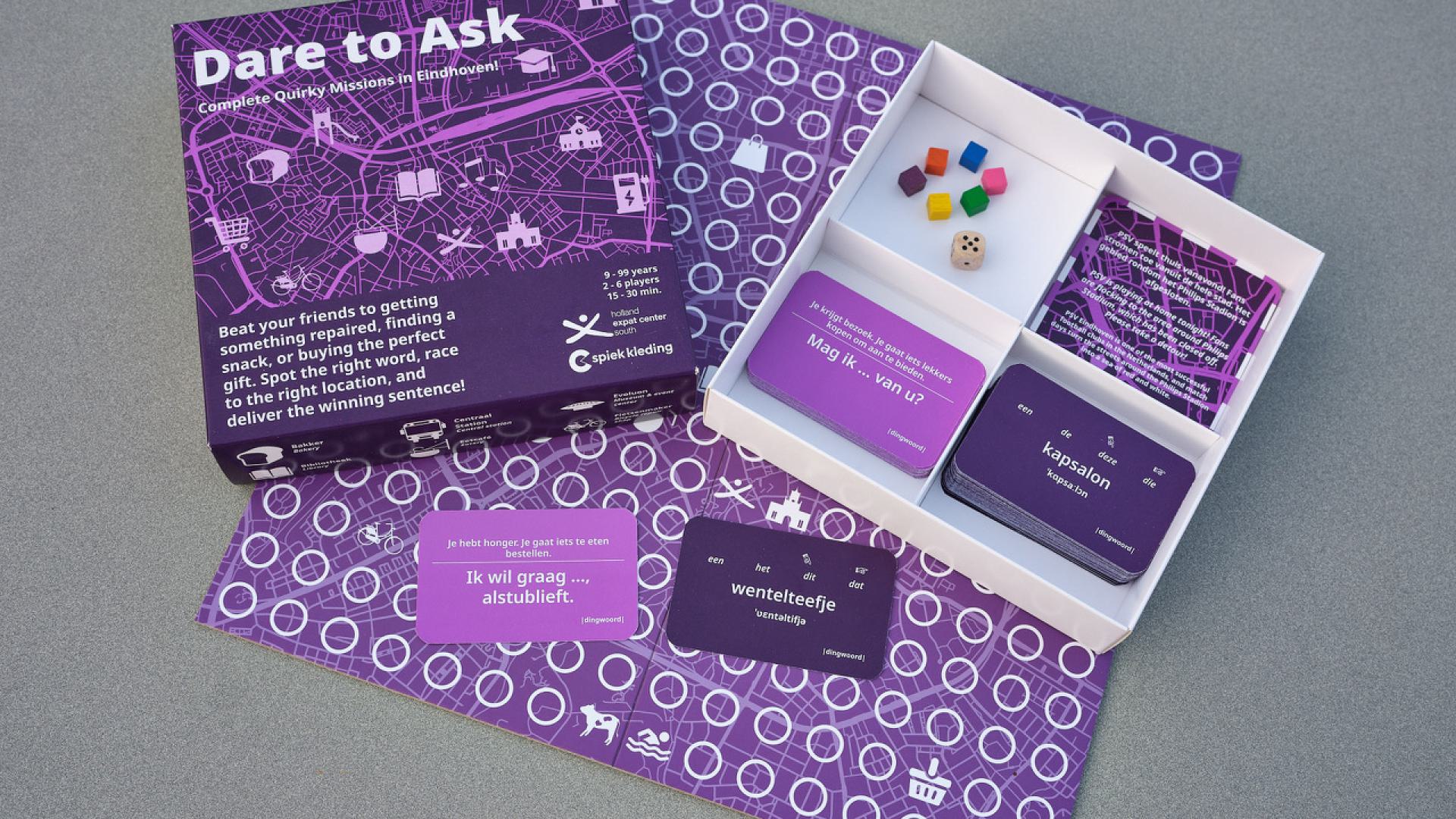 Boardgame: Dare to Ask - Eindhoven edition