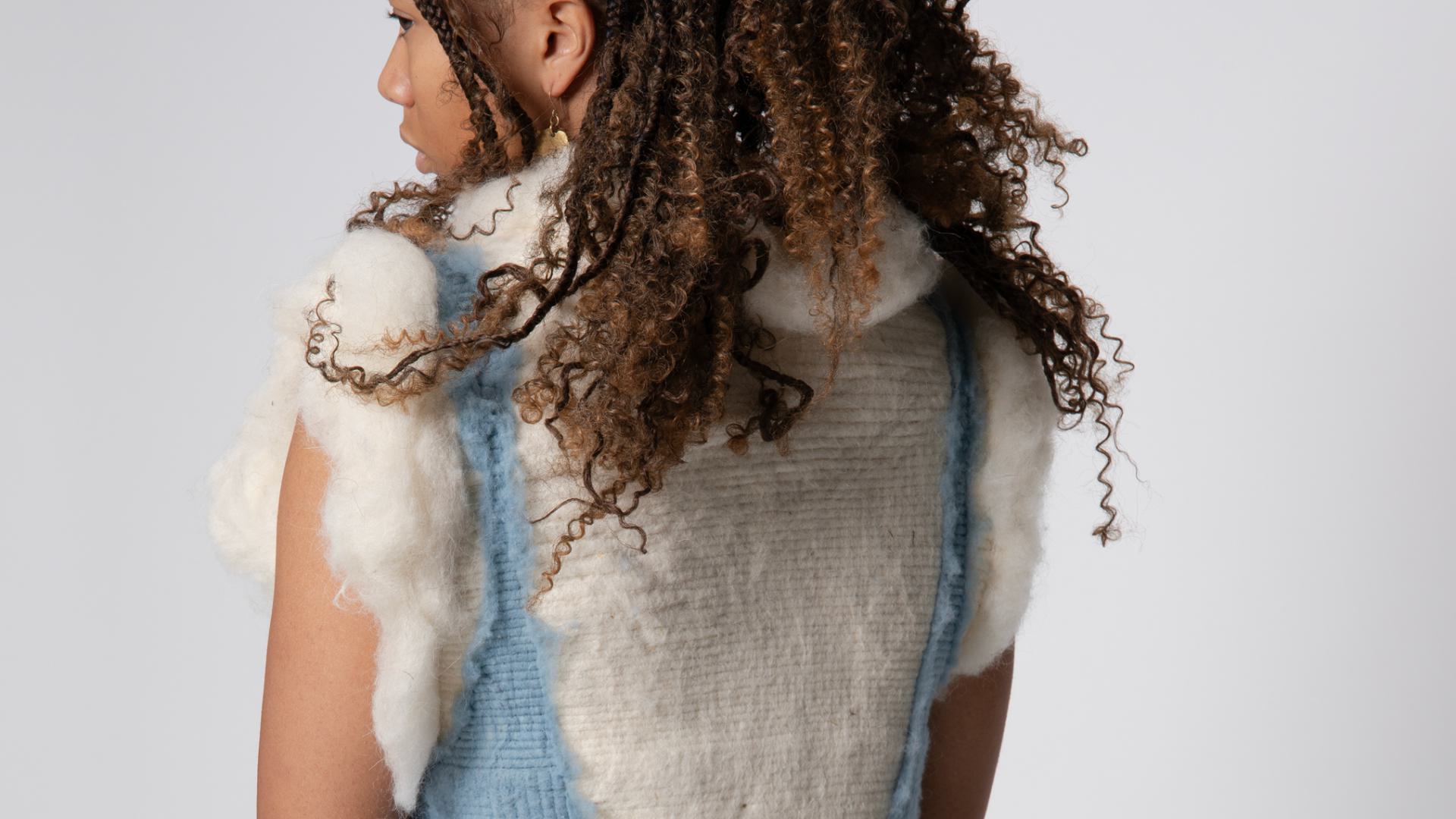 Wool Figurine by Lilian Marie Furrer x Anni Chen
