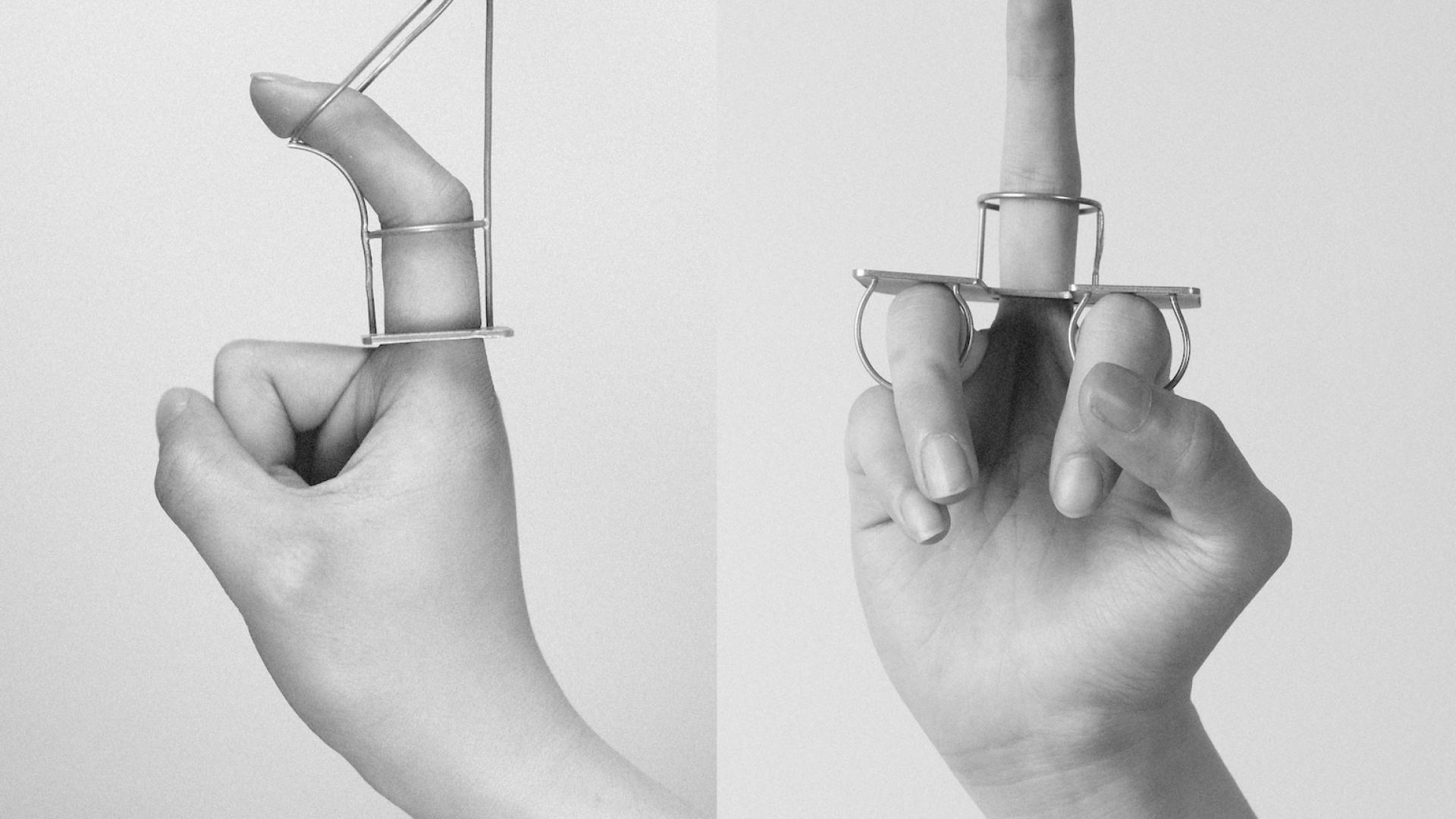 Wearable brass devices in use