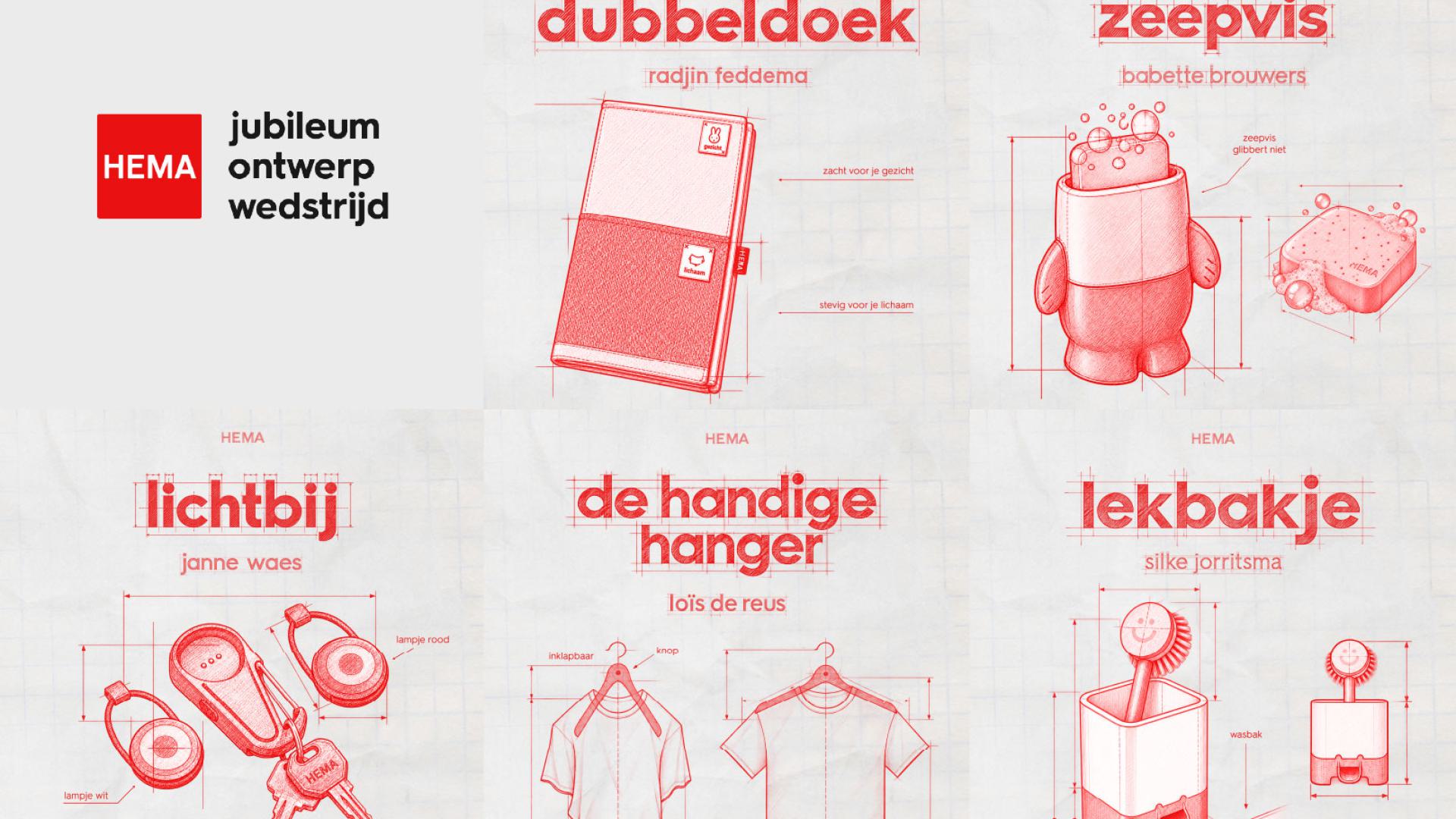 Ontwerpen van finalisten