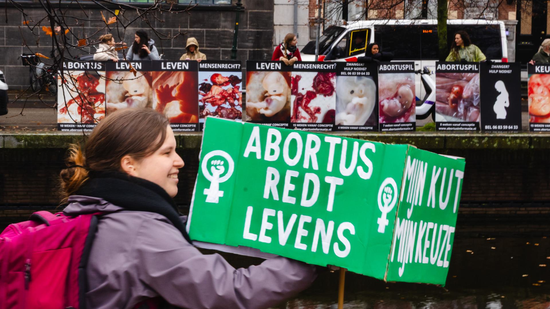 Baas in eigen buik!   My body, my choice!