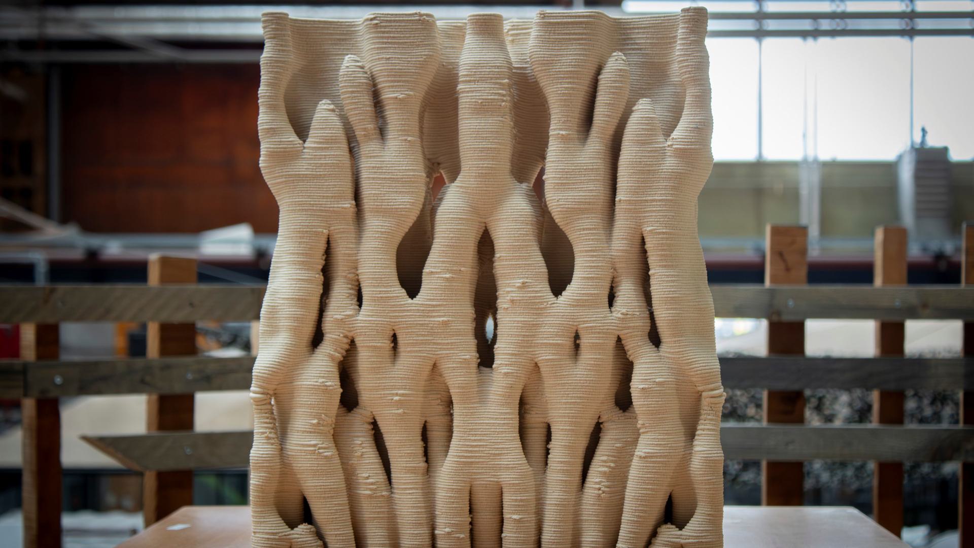 Scale prototype of the regenerative facade