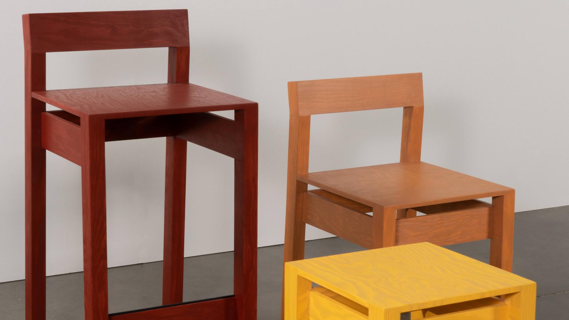 XYZ barstool, chair and stool