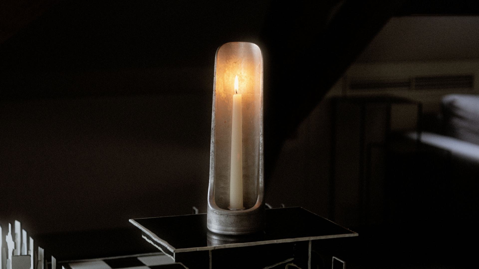 Silhouette Candle Holder