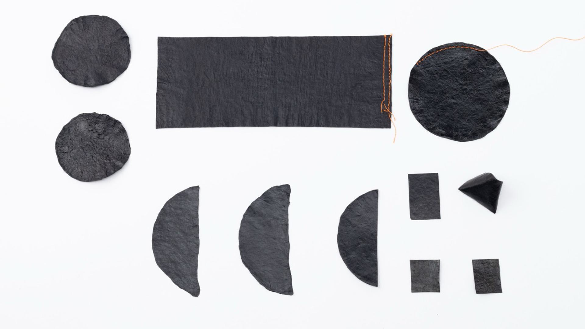 Kombucha Bio-Leather × Indigo