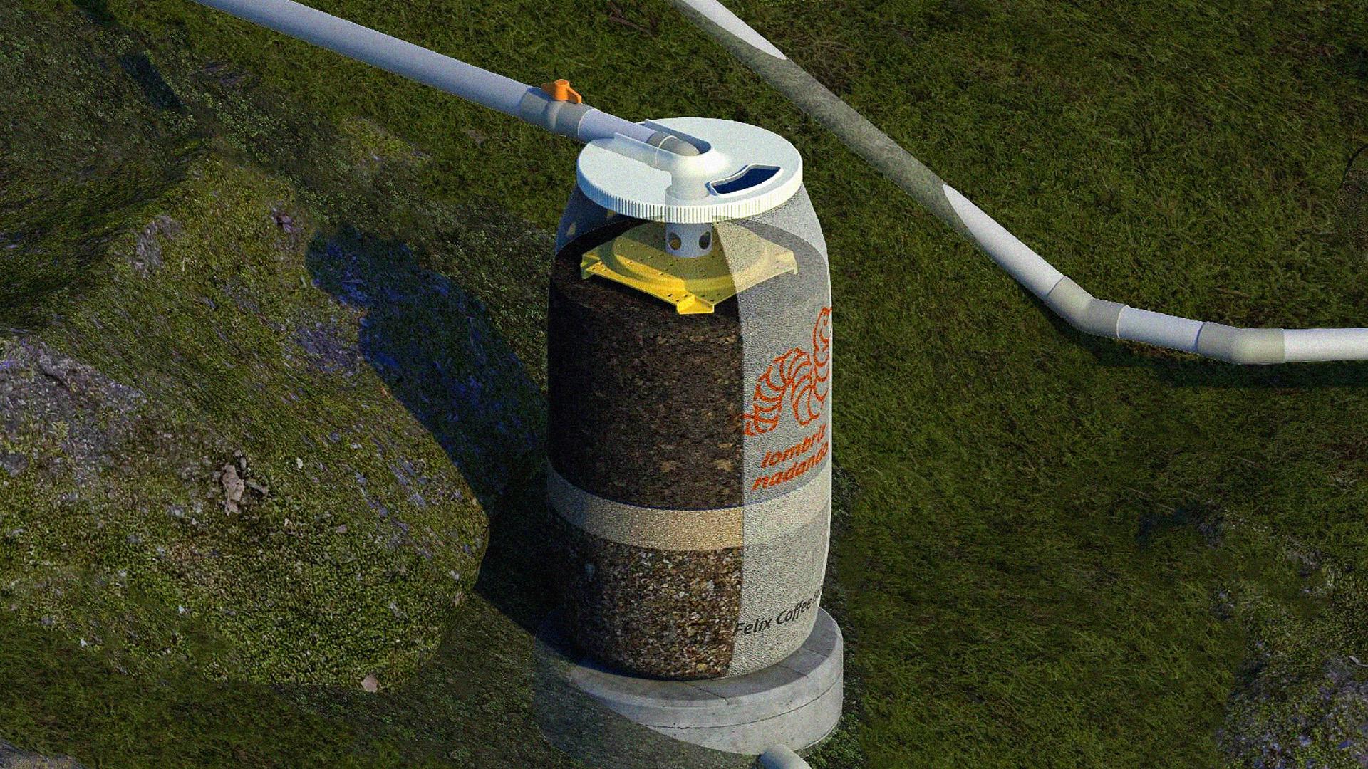 BioBrew compost tank system