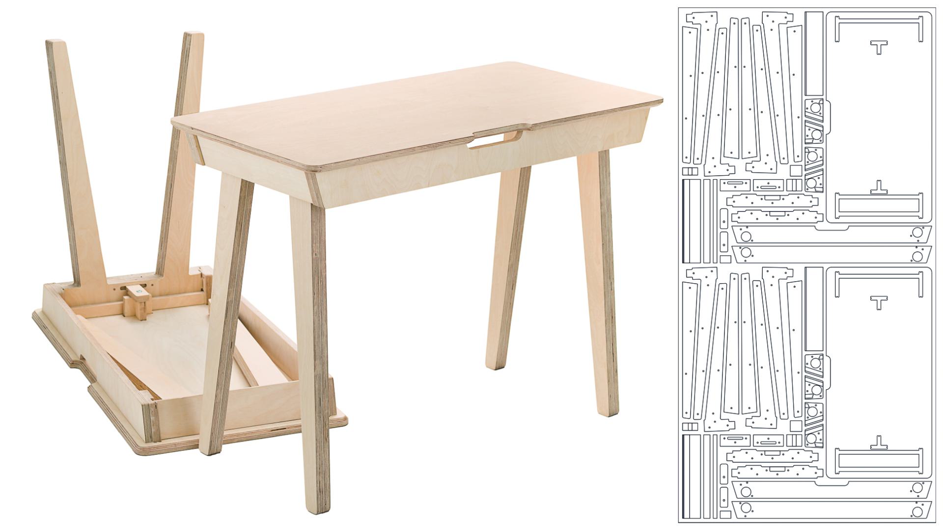 Instant Desk for Opendesk (2017)