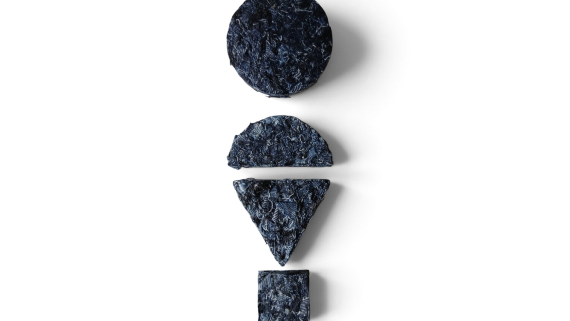 Waste to form