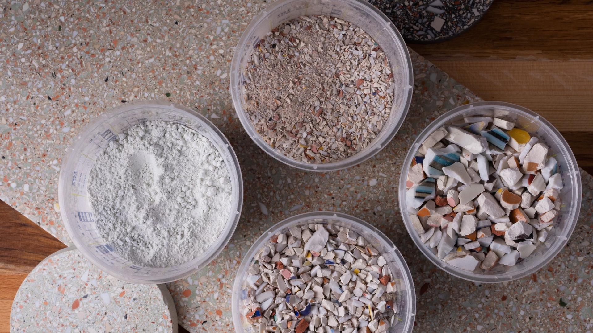 De Circulaire Reis in Beeld: Servies en Terrazzo