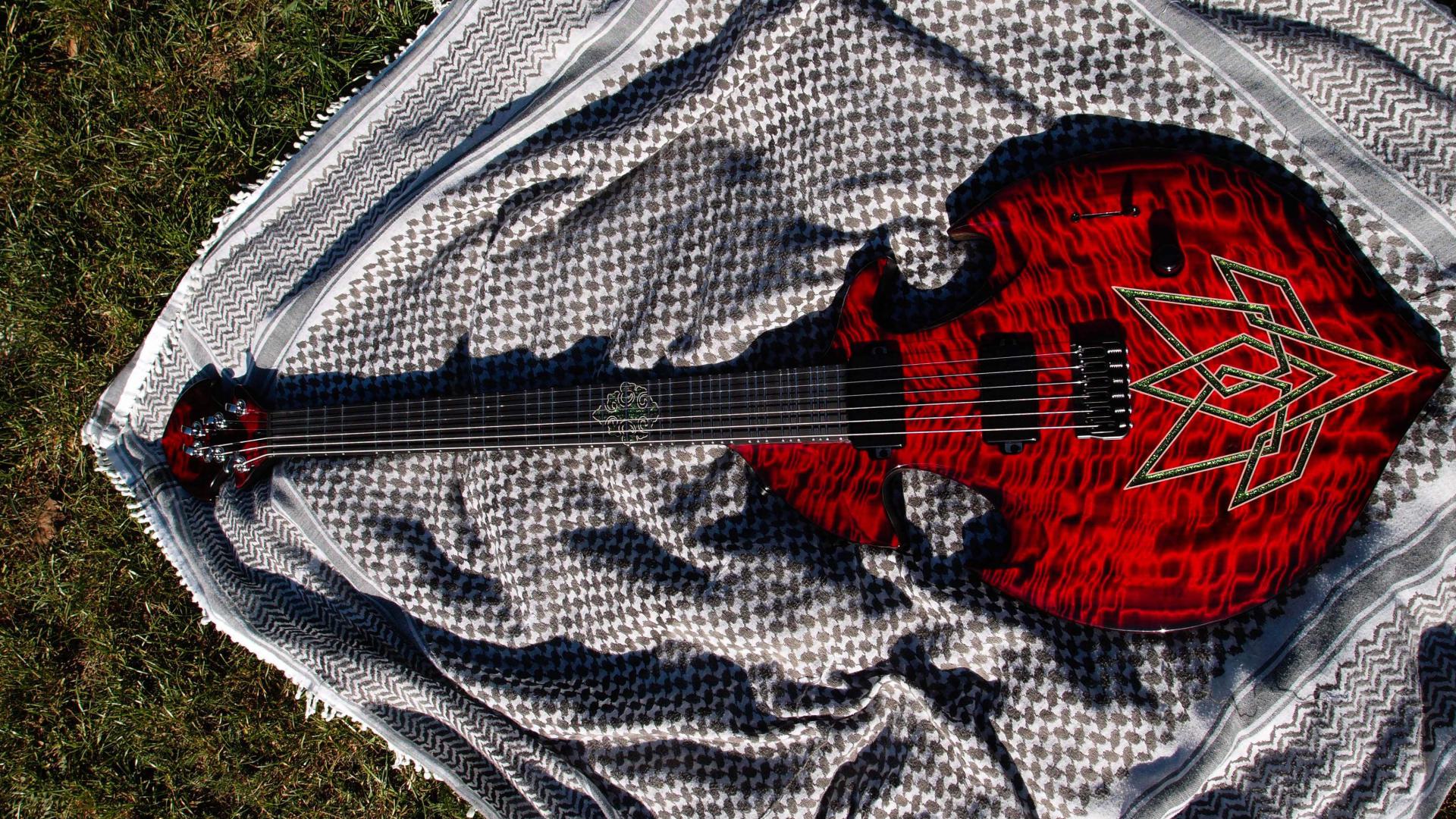 HAMZA microtonal 27``scale Baritone guitar