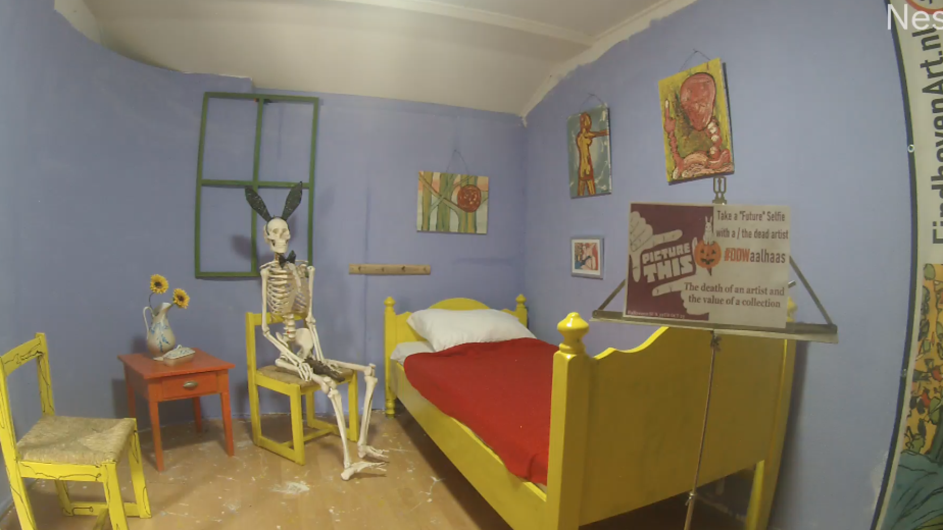 Vincent van Gogh Bedroom : blog/vlog studio