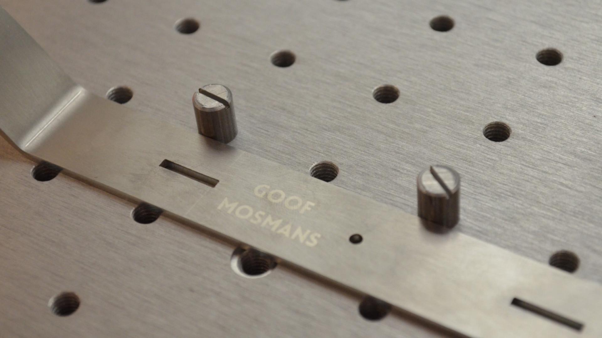 Logo on Stainless steel