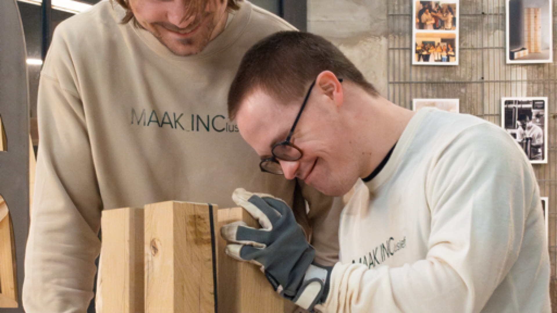 Mats + Friso at work