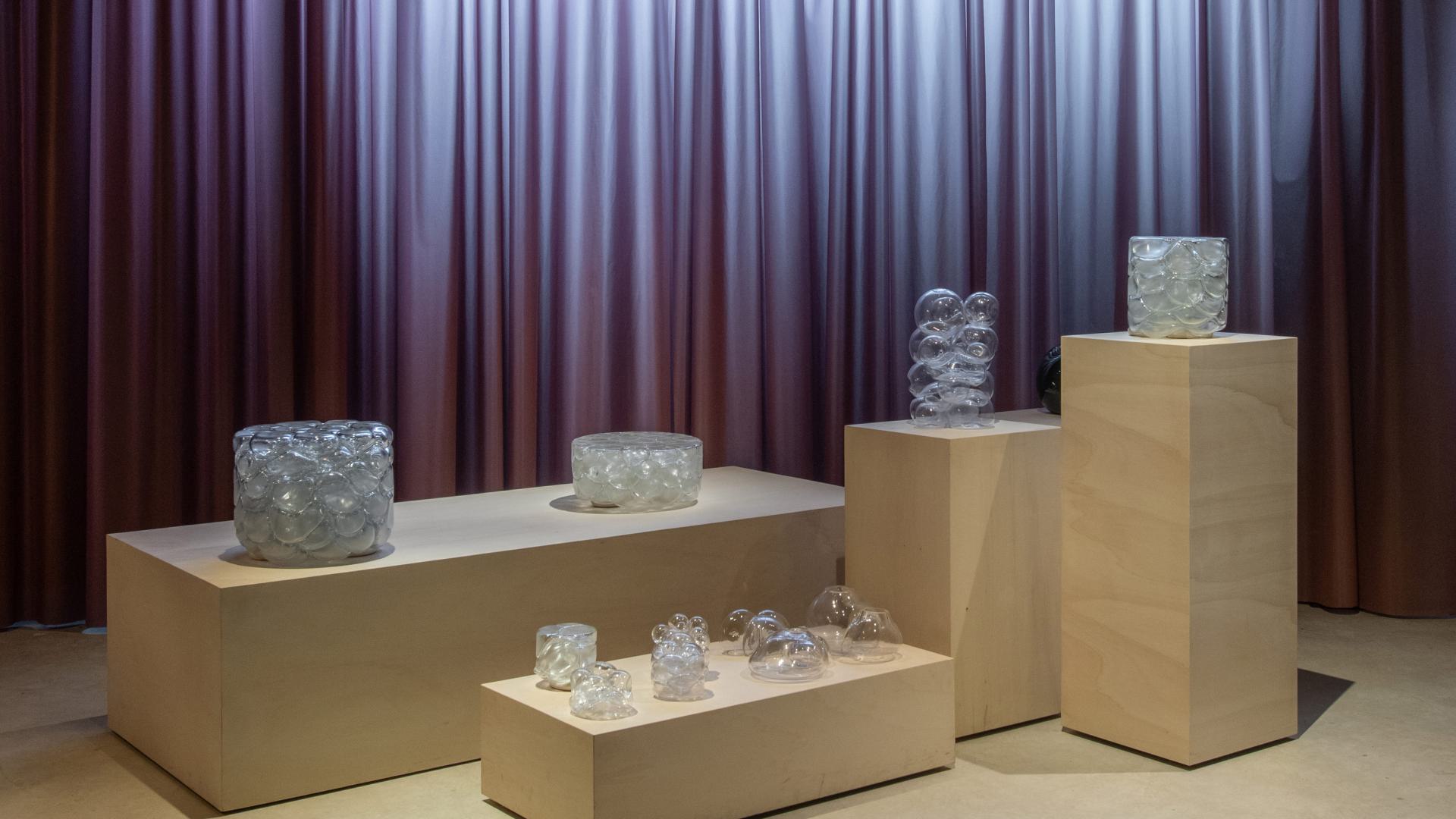 Bubbled Matter collection side tables