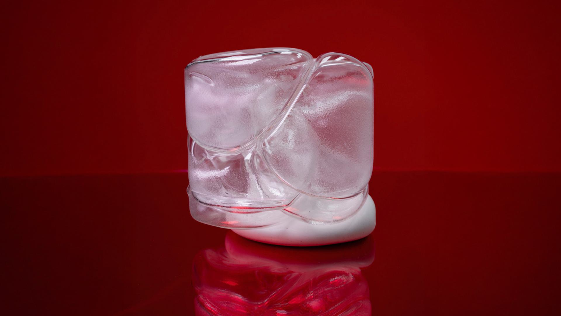 Bubbled Matter small side table