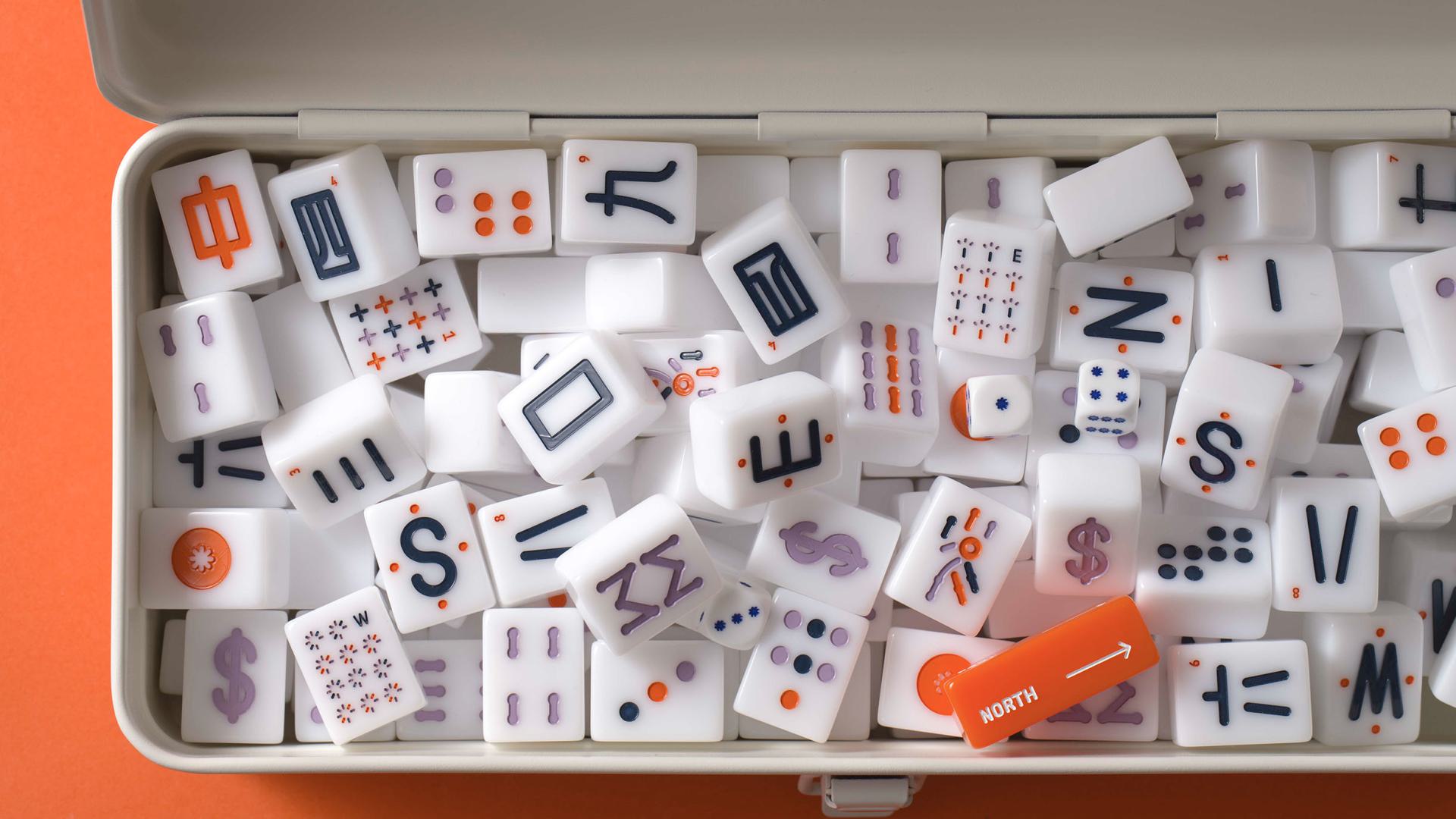 De-coding Mahjong: complete boxed tile set.