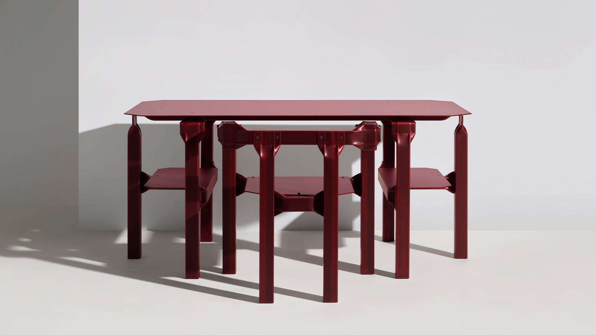 Tube Desk &amp; Chair