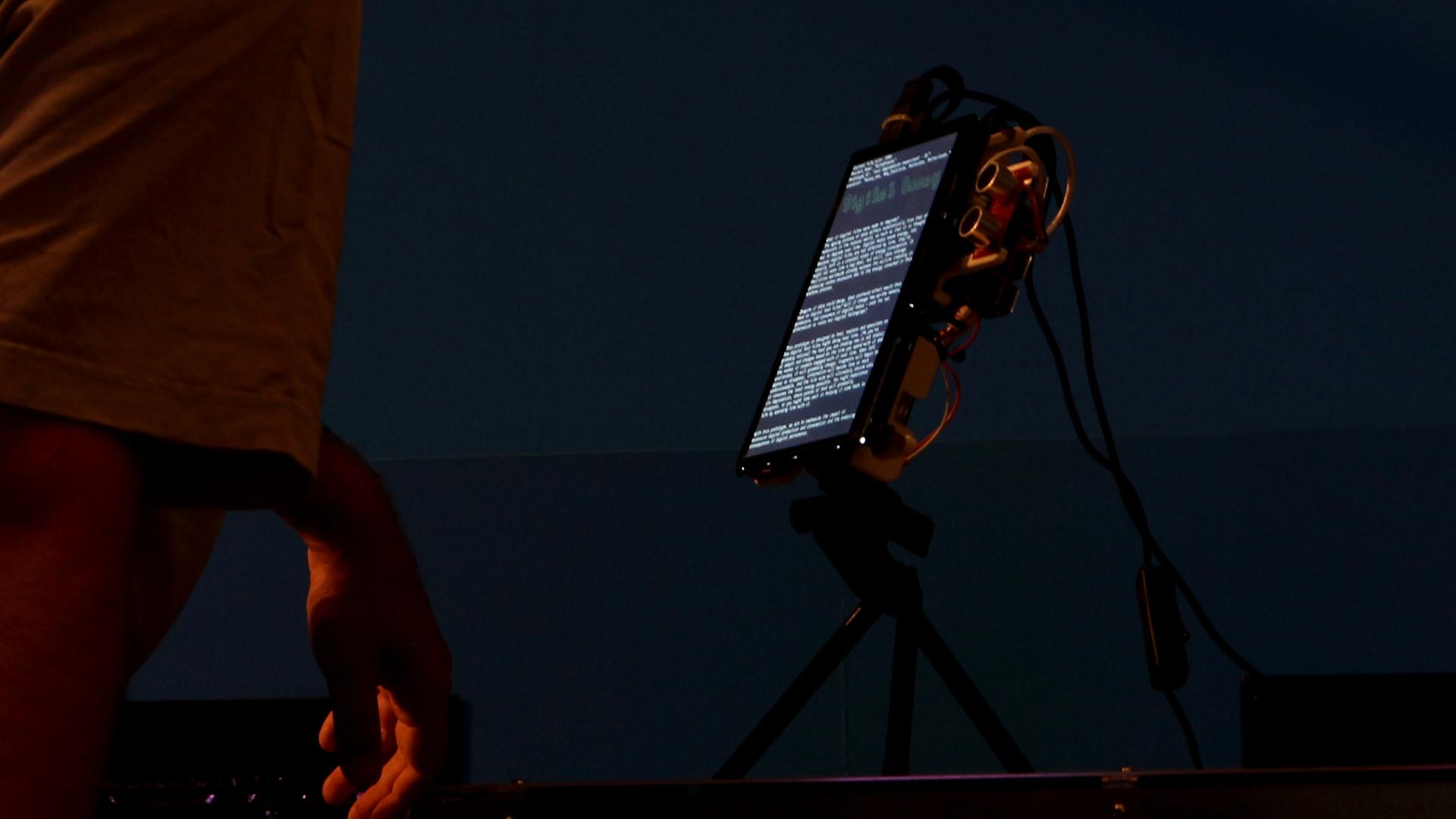 The Digital Decaying Text Machine