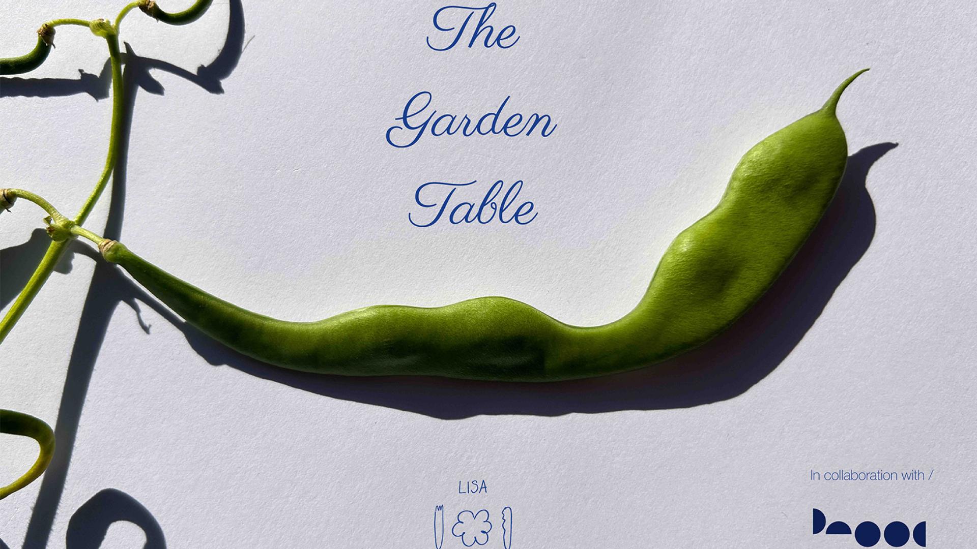 The Garden Table: A story of consciously and sustainably grown food, narrated through textures and consistencies.