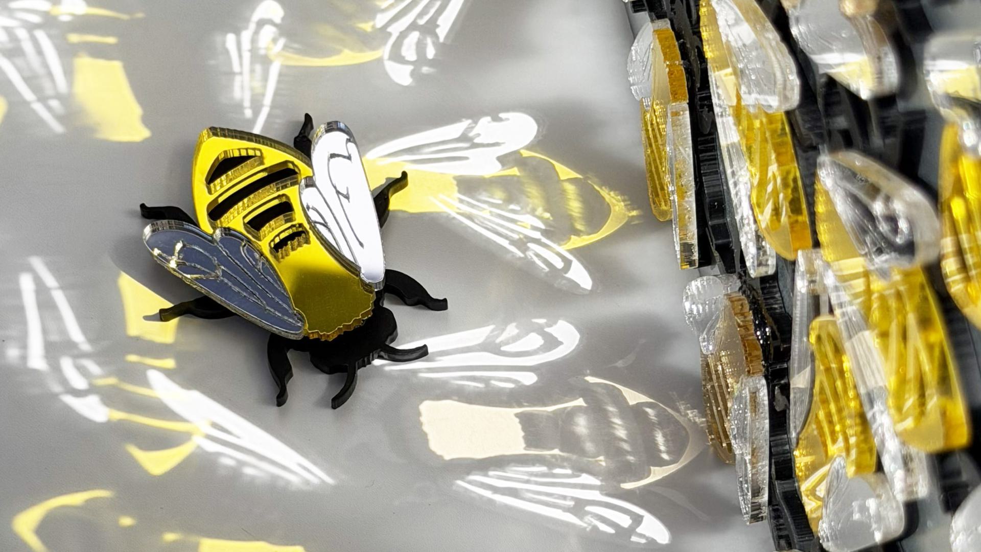 Reflecting Wildness – Take Time to Watch the Bees.