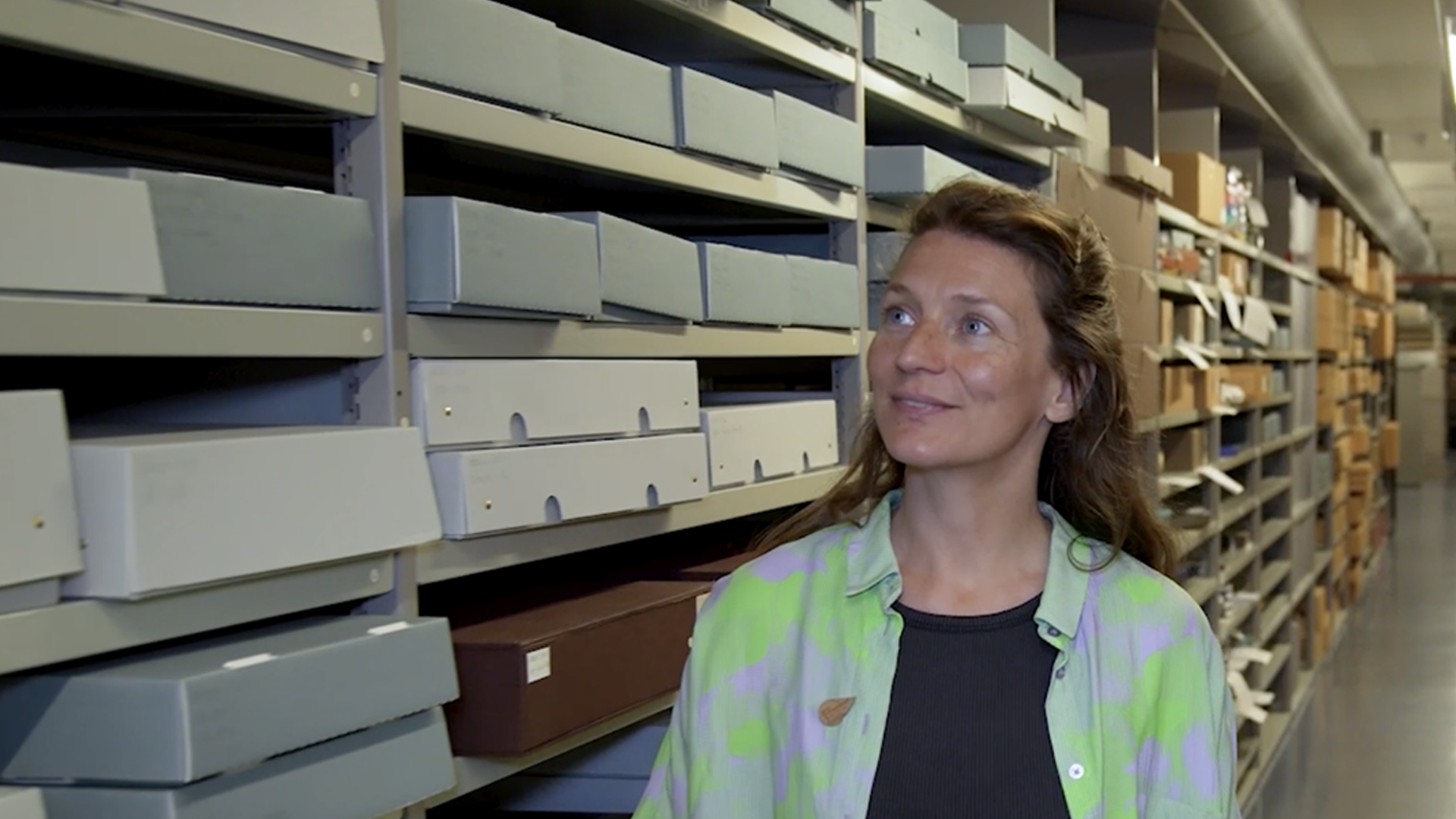 At the Rotterdam city archive