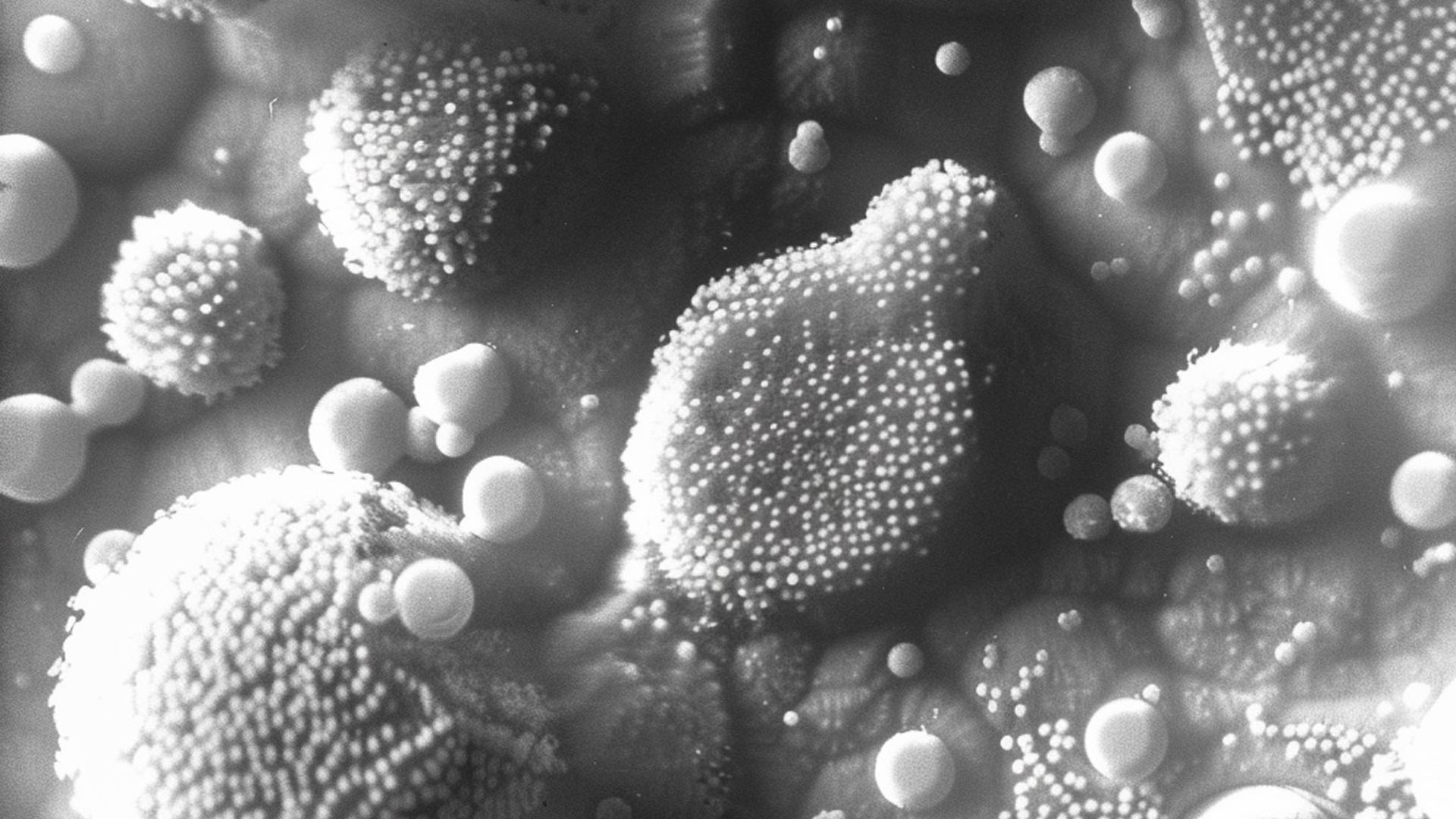 SEM-microscopy image of PET